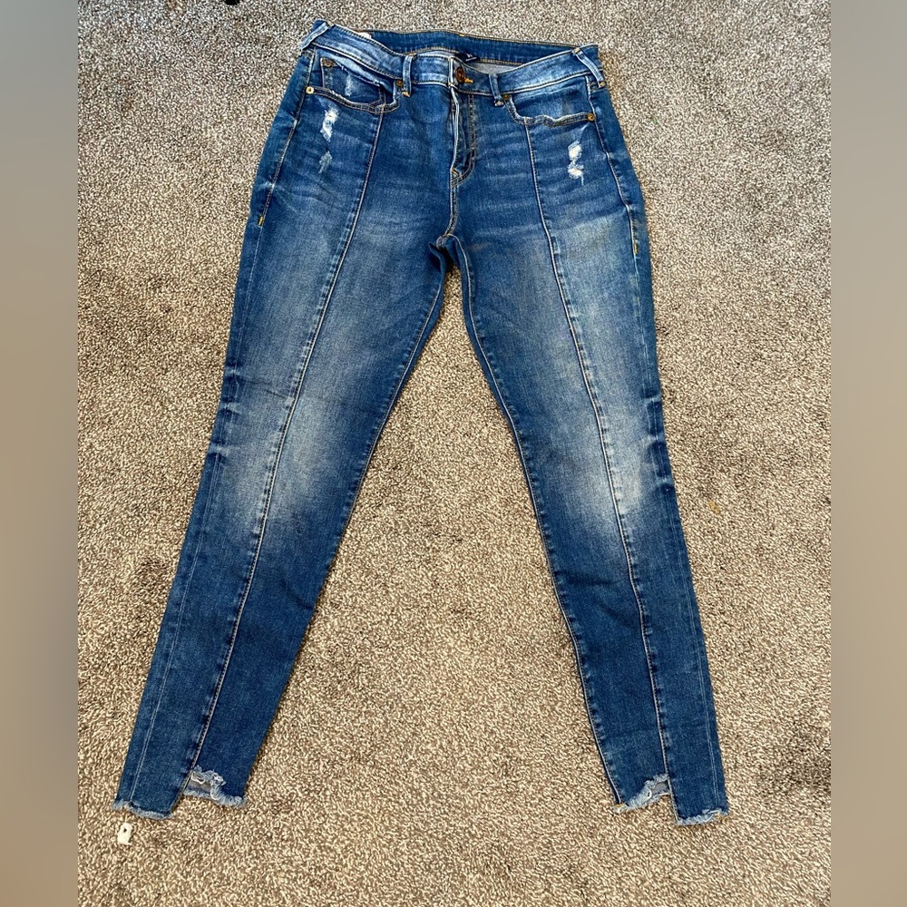 Beautiful True Religion Flattering Jennie Curvy Skinny Jeans